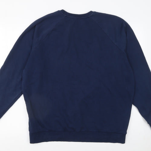 Under Armour Men's Blue Crew Neck Pullover Sweatshirt Size M