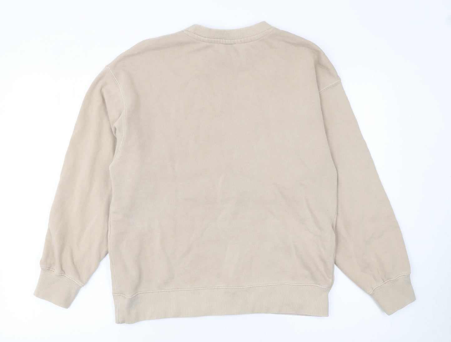 ZARA Girls Beige USA Graphic Pullover Sweatshirt 13-14 Years