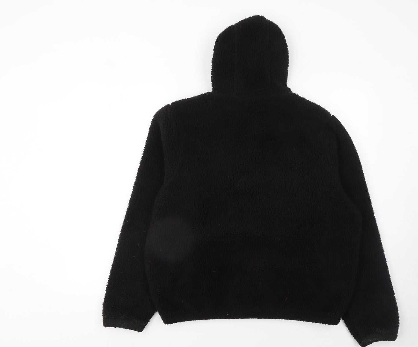 Ellesse Boys Black Fleece Hooded Full Zip Winter Jacket 13-14 Years