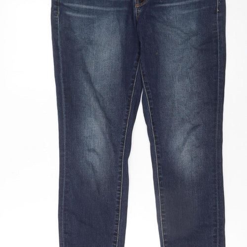 Lucky Brand Women's Blue Skinny Jeans Size 6 Mid Rise Stretch Denim