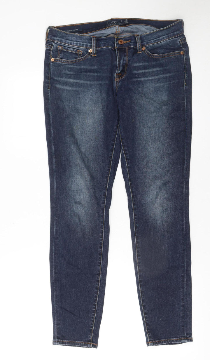 Lucky Brand Women's Blue Skinny Jeans Size 6 Mid Rise Stretch Denim
