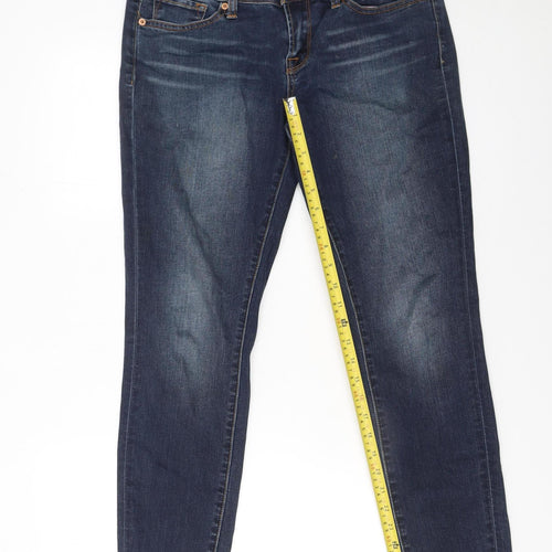 Lucky Brand Women's Blue Skinny Jeans Size 6 Mid Rise Stretch Denim