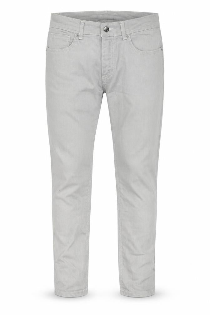Front view of Zara Man Grey Slim Straight Jeans Men's EUR 40 Denim