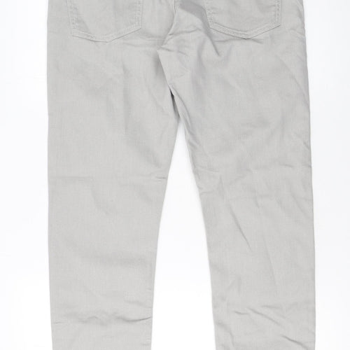 Zara Man Grey Slim Straight Jeans Men's EUR 40 Denim