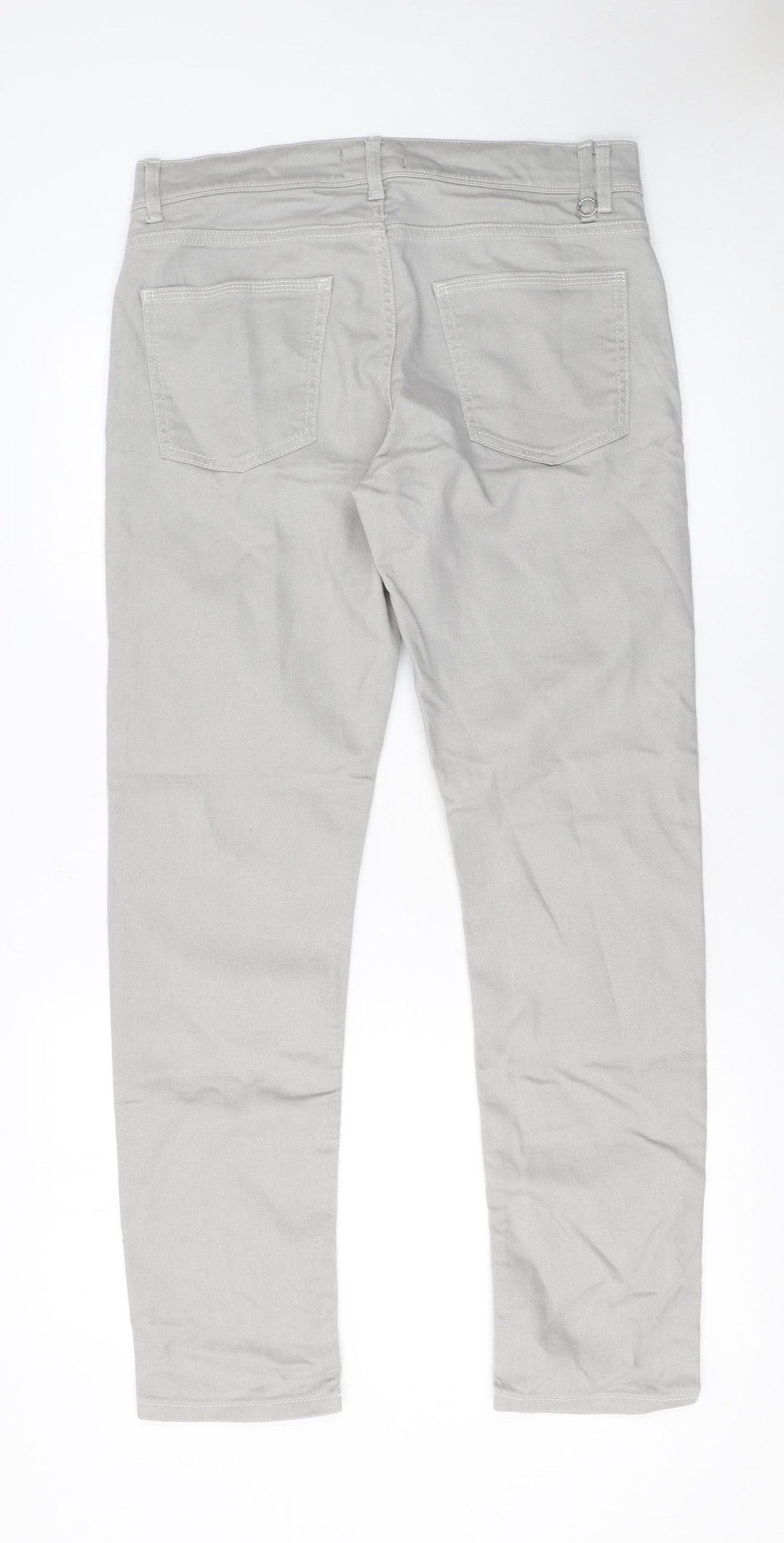 Zara Man Grey Slim Straight Jeans Men's EUR 40 Denim