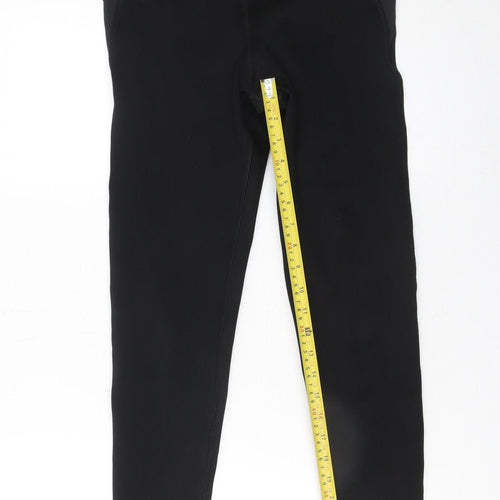 Reebok Womens Black Speedwick Leggings Size S Moisture Wicking Gym Trousers