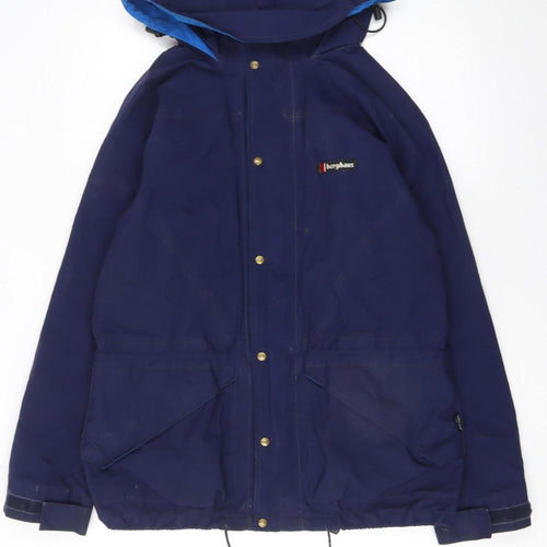 Berghaus Men Blue Glissade Gore-Tex Waterproof Parka Jacket M
