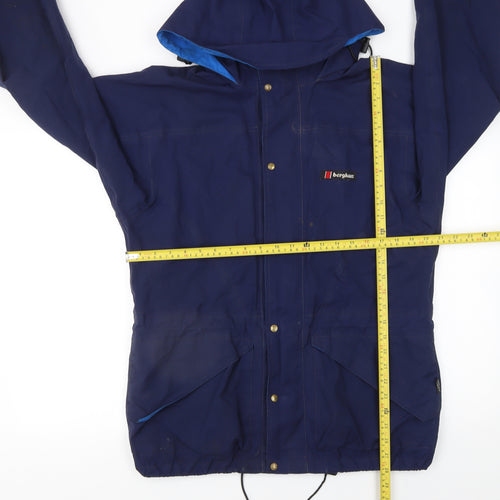 Berghaus Men Blue Glissade Gore-Tex Waterproof Parka Jacket M