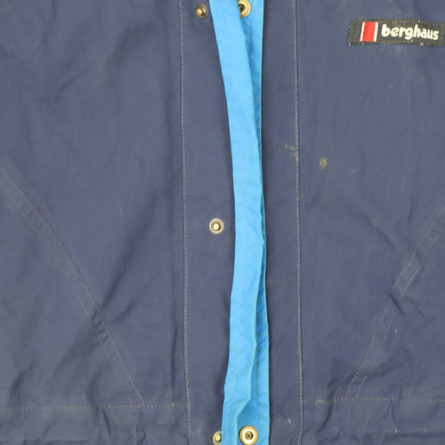 Berghaus Men Blue Glissade Gore-Tex Waterproof Parka Jacket M
