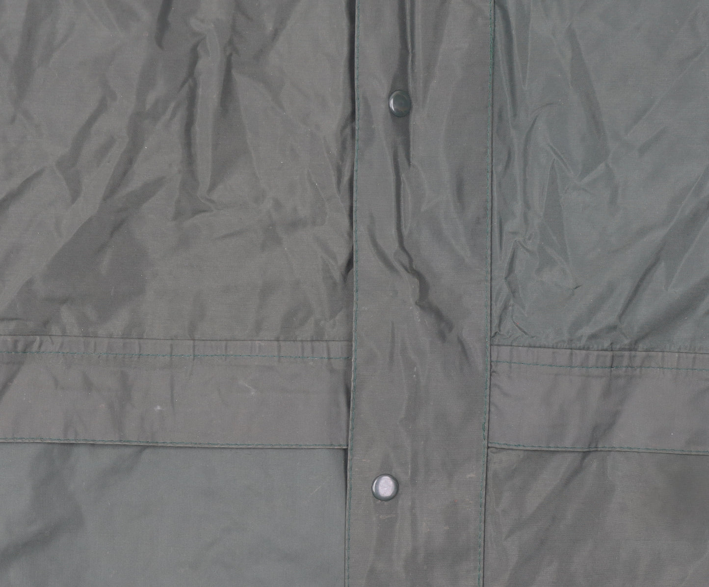 Footpath Men's Green Waterproof Hooded Rain Jacket M