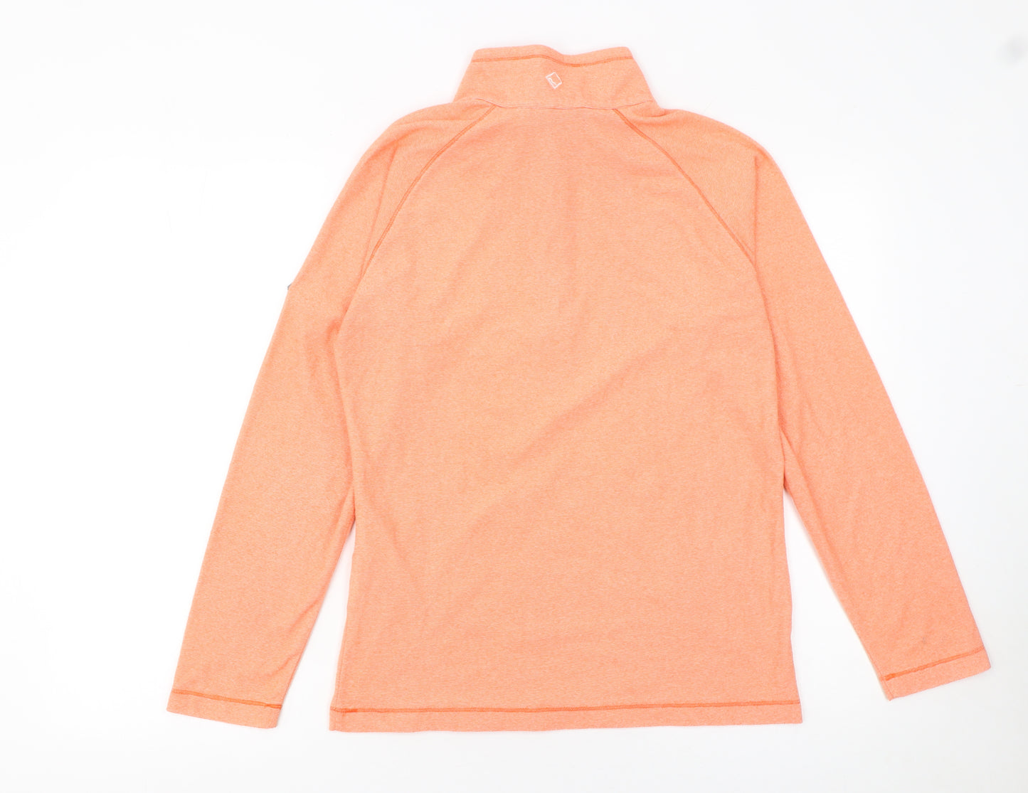 Regatta Women Orange 1/2 Zip Pullover Sweatshirt Size 8