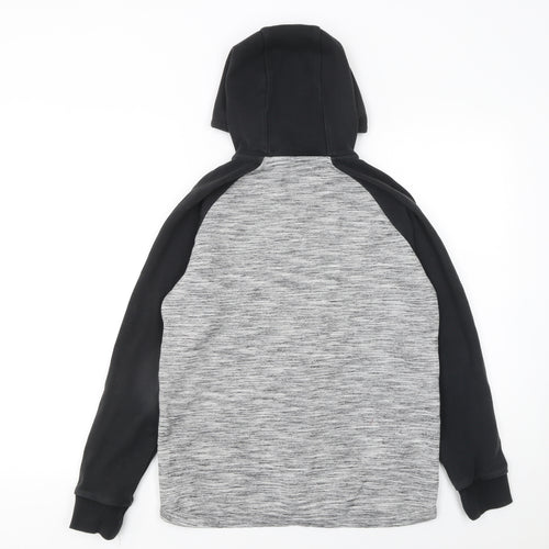 Next Boys Grey Full Zip Hoodie 13 Years Regular Fit Fleece Jacket