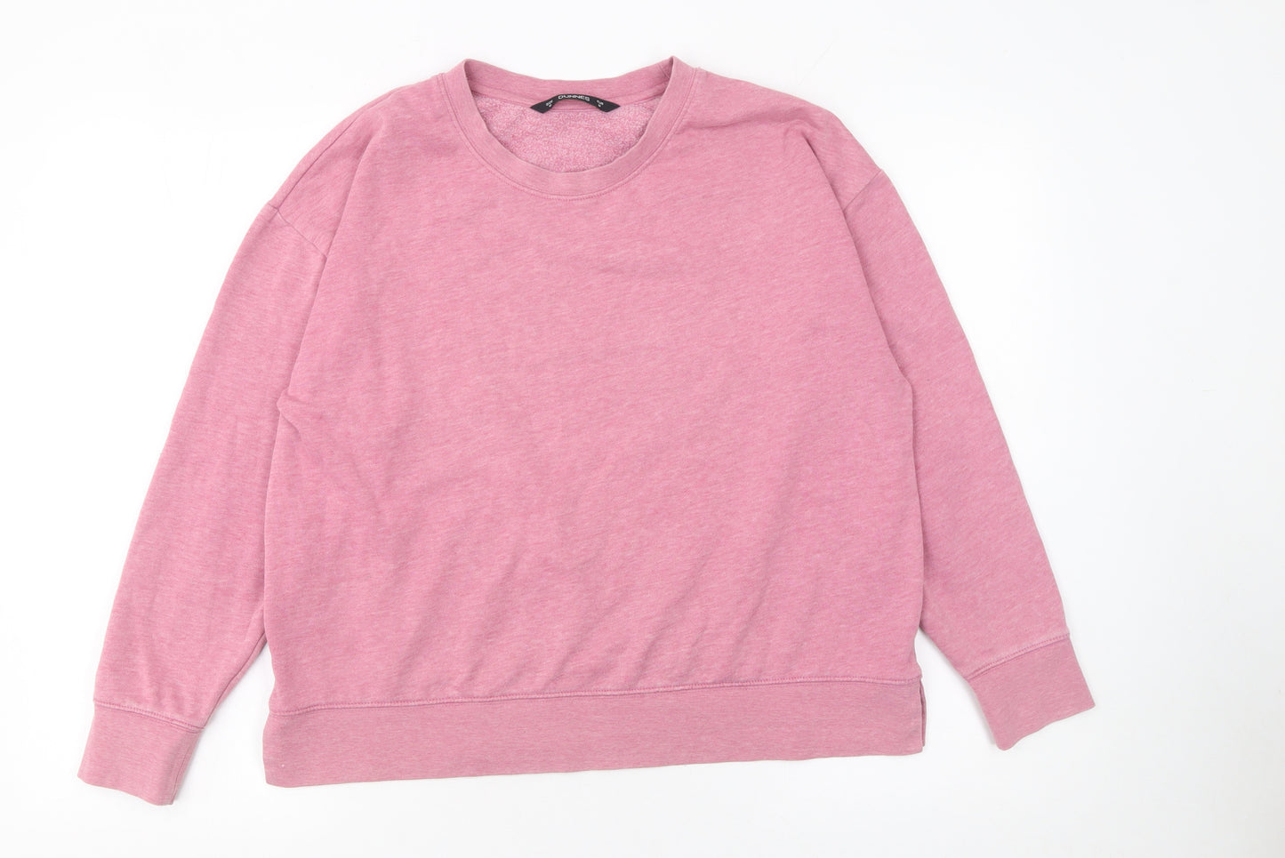Dunnes Women’s Pink Crew Neck Pullover Sweatshirt Size M