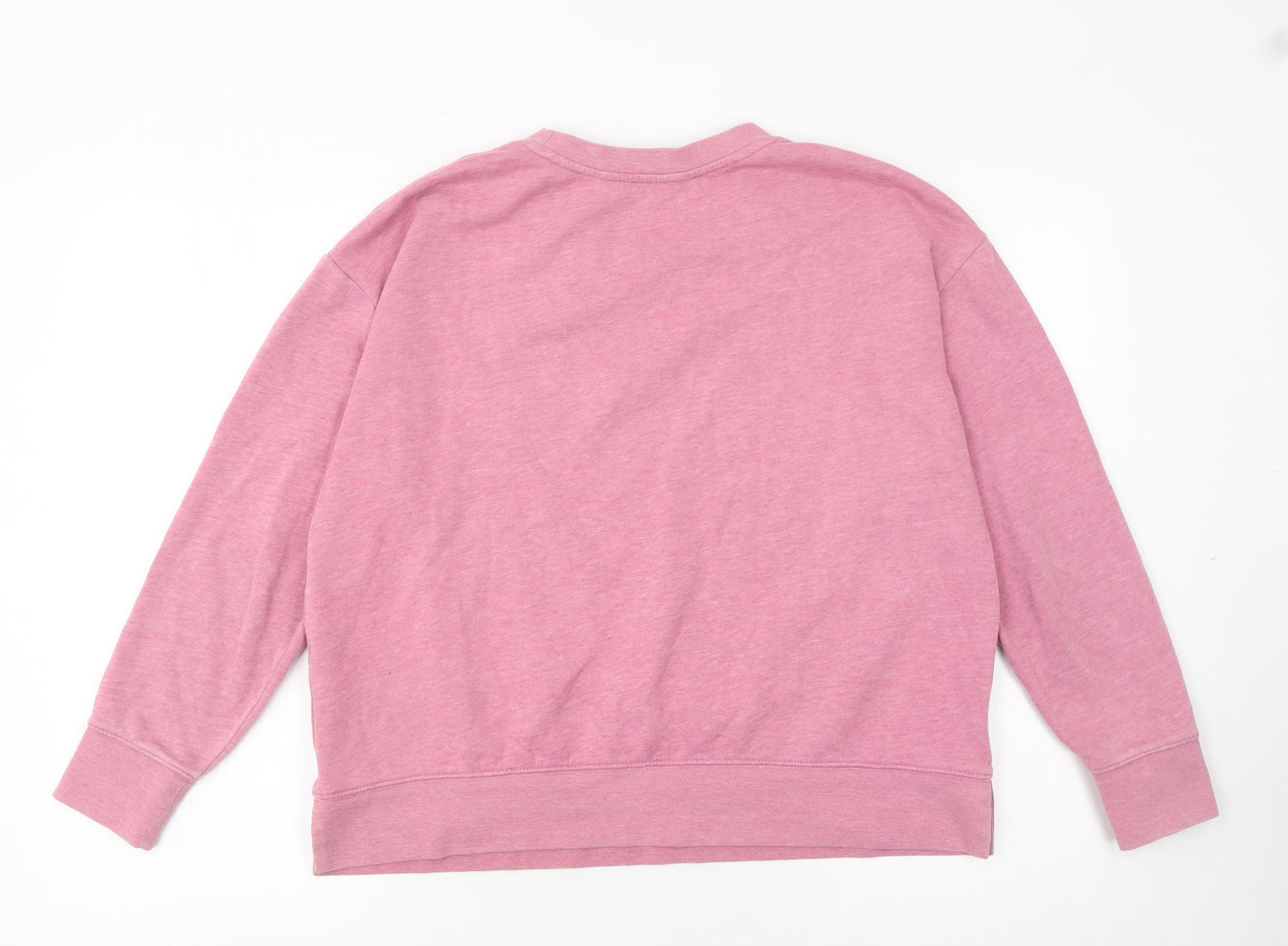 Dunnes Women’s Pink Crew Neck Pullover Sweatshirt Size M