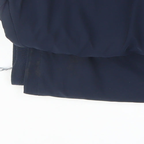 Lyle & Scott Junior Boys Blue Hooded Parka Coat 14-15 Years Polyester