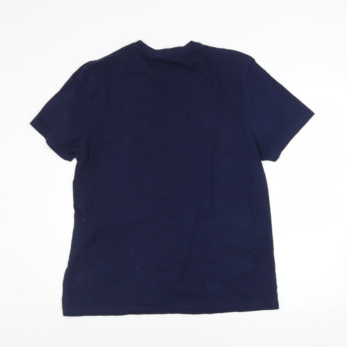 Marvel Men’s Blue Short Sleeve Crew Neck Graphic T-Shirt Size M