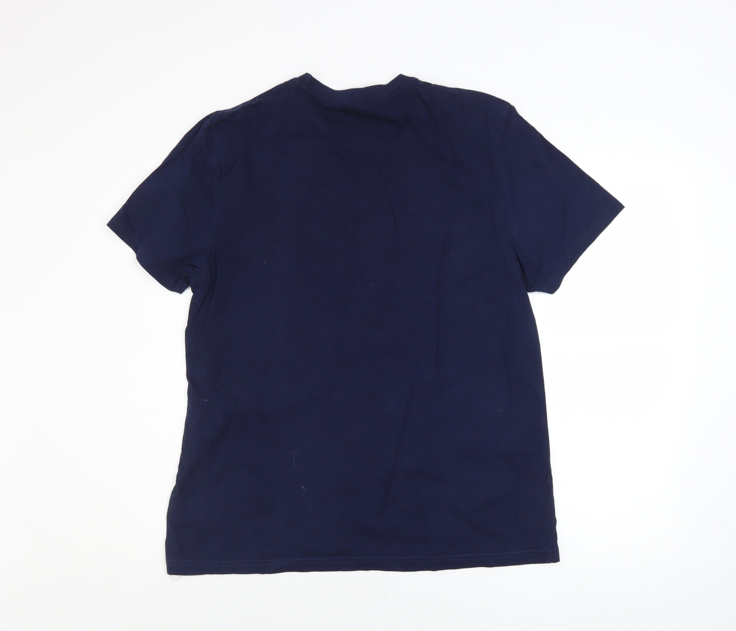 Marvel Men’s Blue Short Sleeve Crew Neck Graphic T-Shirt Size M