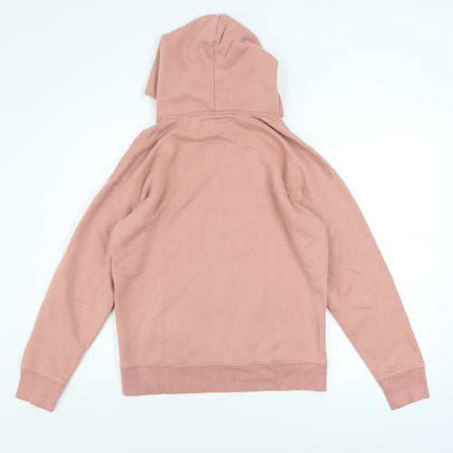 Abercrombie & Fitch Women's Pink Relaxed Pullover Hoodie XS Fleece