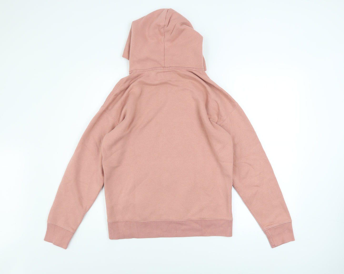 Abercrombie & Fitch Women's Pink Relaxed Pullover Hoodie XS Fleece