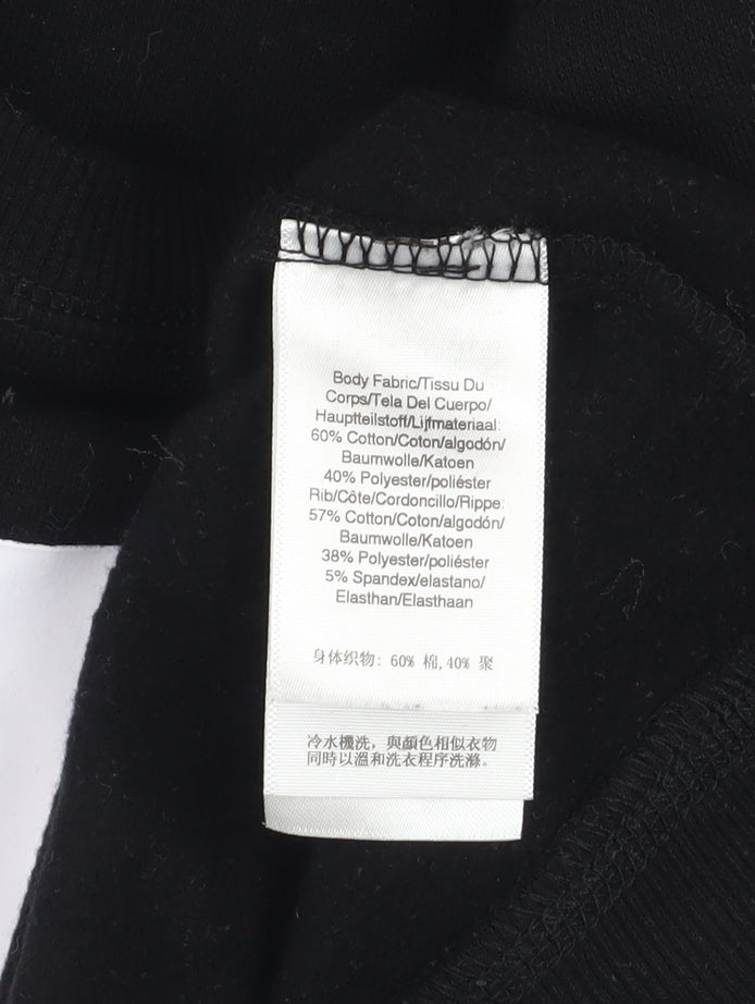 DKNY Men's Black Logo Sweatshirt Pullover Crew Neck Size M