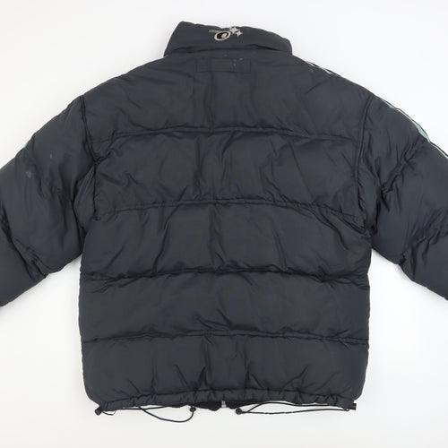Eclipse Men's Blue L Puffer Jacket 90s Snowboard Style Winter Coat