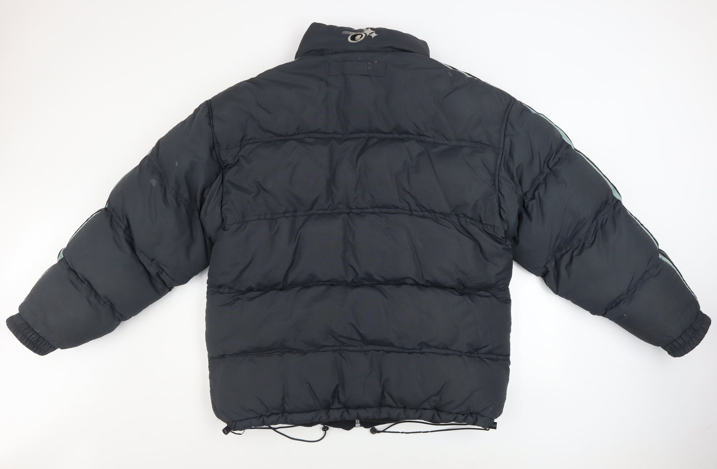 Eclipse Men's Blue L Puffer Jacket 90s Snowboard Style Winter Coat