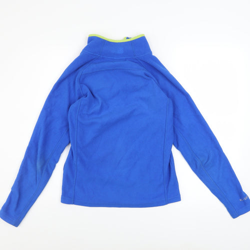 Karrimor Boys Blue 13 Years Fleece 1/4 Zip Pullover Sweatshirt