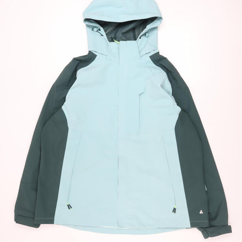 Dunnes Stores Men's Blue Waterproof Hooded Rain Coat Jacket XL