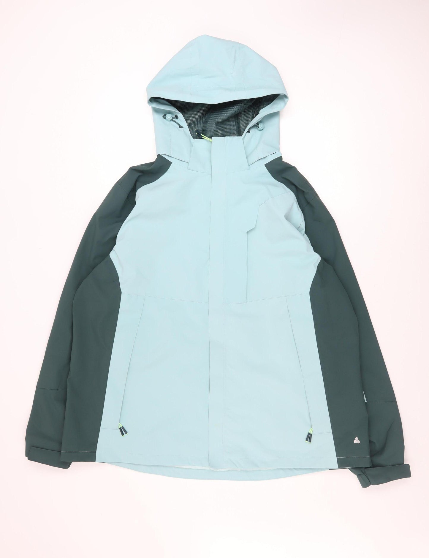 Dunnes Stores Men's Blue Waterproof Hooded Rain Coat Jacket XL