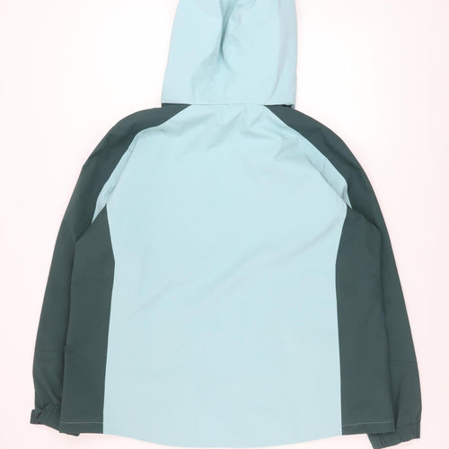 Dunnes Stores Men's Blue Waterproof Hooded Rain Coat Jacket XL