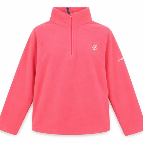 Dare 2b Girls Pink Fleece 1/2 Zip Pullover Sweatshirt 11-12 Years