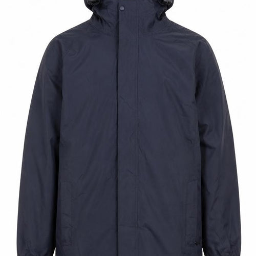 Regatta Men's Blue Waterproof Breathable Hooded Rain Jacket Size S 38in