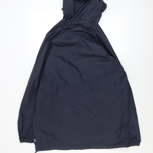 Regatta Men's Blue Waterproof Breathable Hooded Rain Jacket Size S 38in