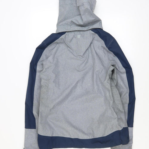 Mountain Warehouse Womens Grey 3-in-1 Waterproof Hooded Jacket UK 8