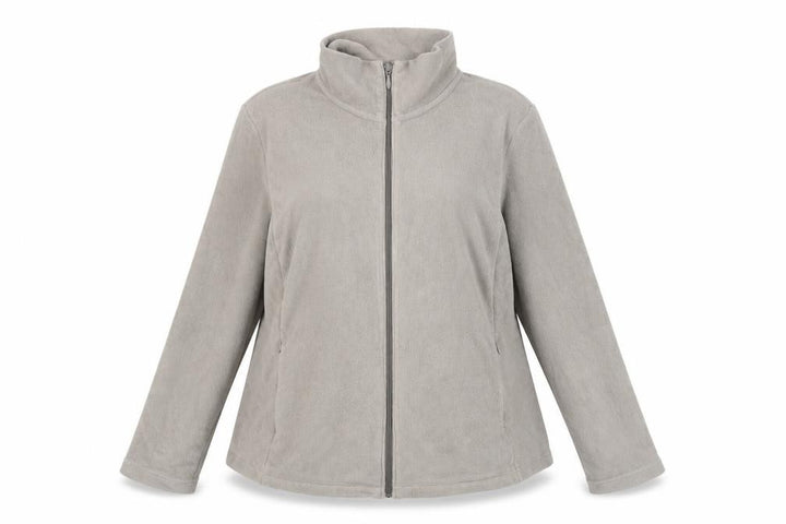 Uniqlo Womens Beige 2XL Fleece Full Zip Activewear Jacket