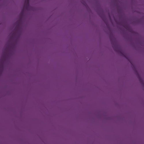 Peter Storm Womens Purple Waterproof Mid-Length Rain Jacket Size 18
