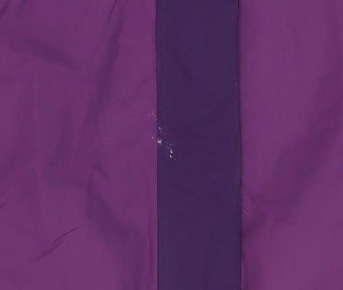 Peter Storm Womens Purple Waterproof Mid-Length Rain Jacket Size 18