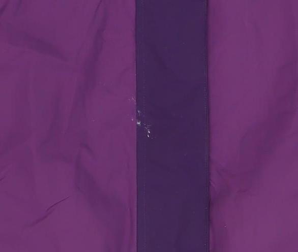 Peter Storm Womens Purple Waterproof Mid-Length Rain Jacket Size 18