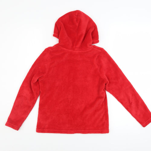 Marvel Comics Boys Red Fleece Superhero Pullover Hoodie 9 Years