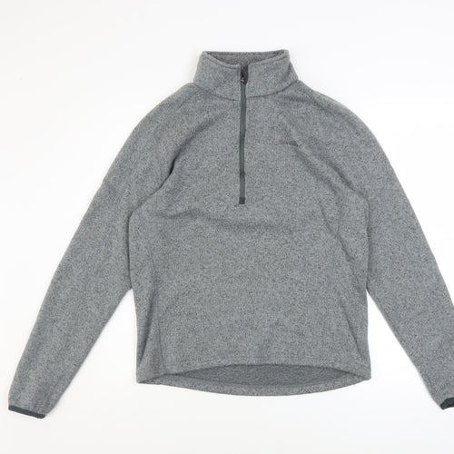 Peter Storm Men's Grey 1/2 Zip Fleece Sweatshirt Size M Outdoor Pullover