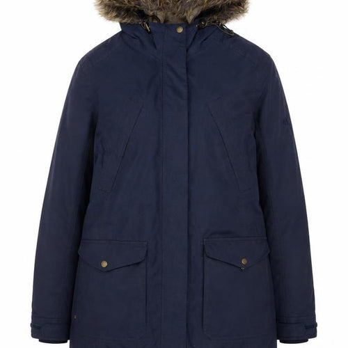 Craghoppers Womens Blue Waterproof Insulated Parka Coat Size 12