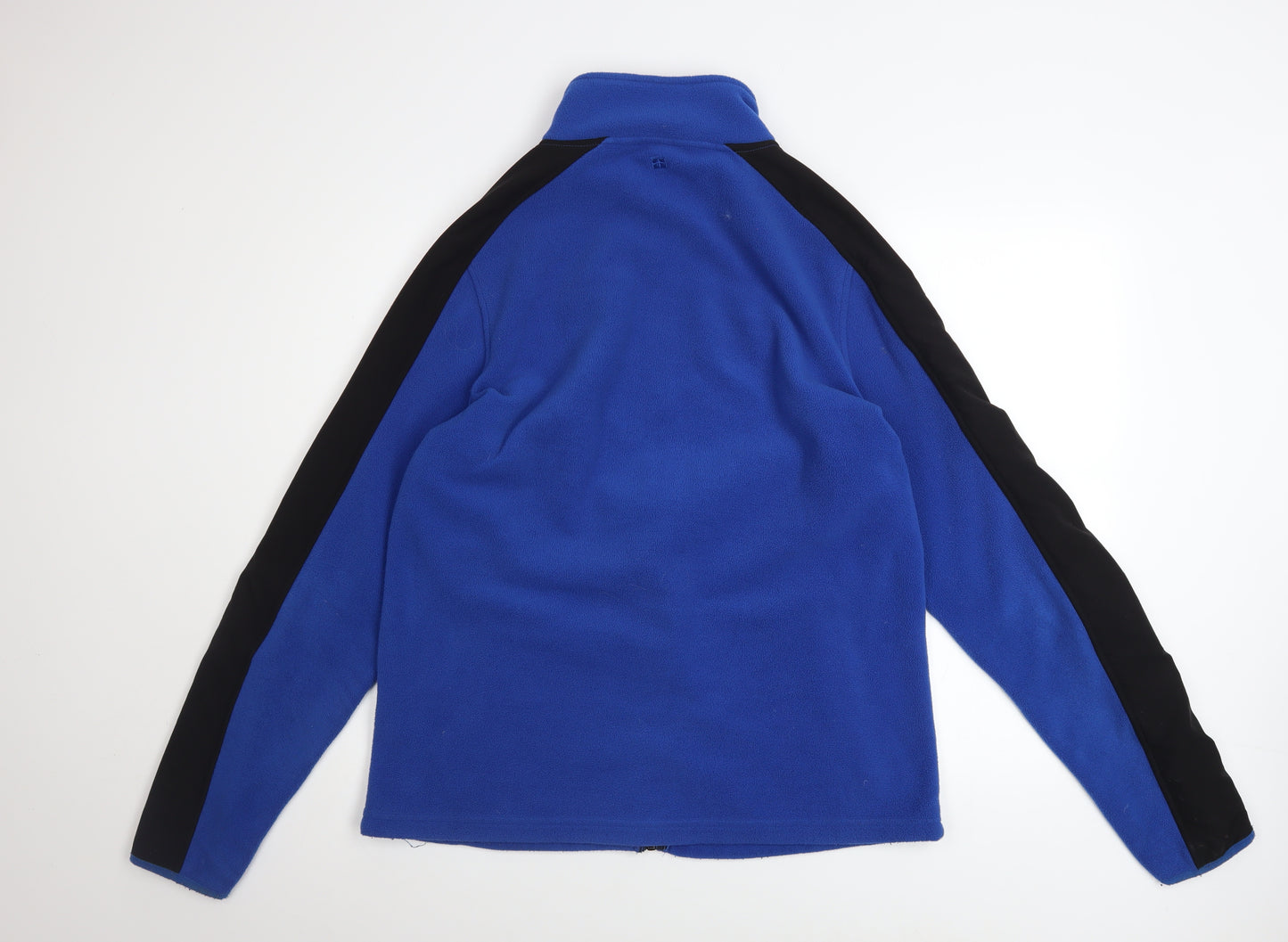 Mountain Warehouse Men's Blue Fleece Full Zip Jacket Size L