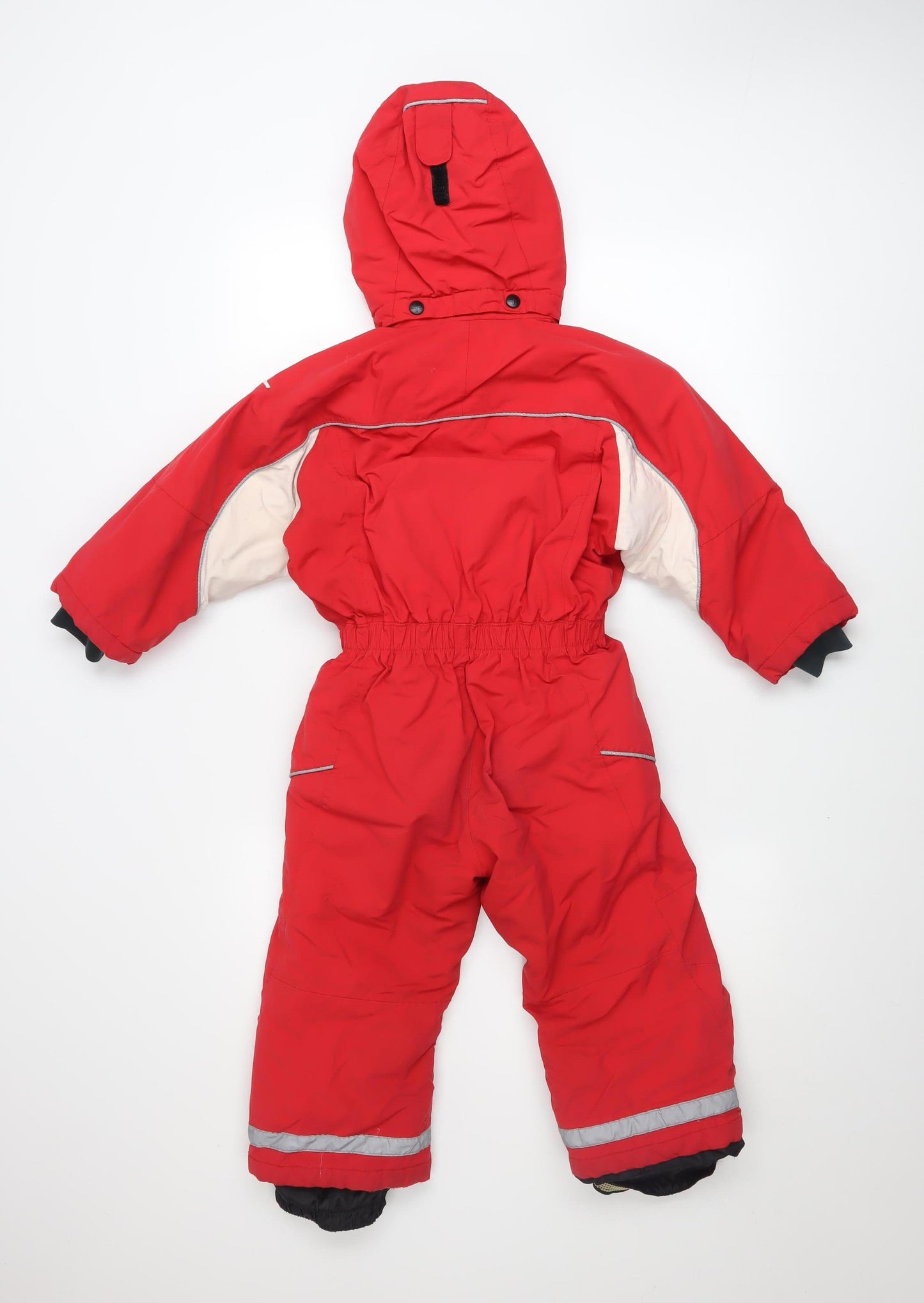 Cross Boys Red Hooded Waterproof Insulated Ski Snowsuit 3 Years