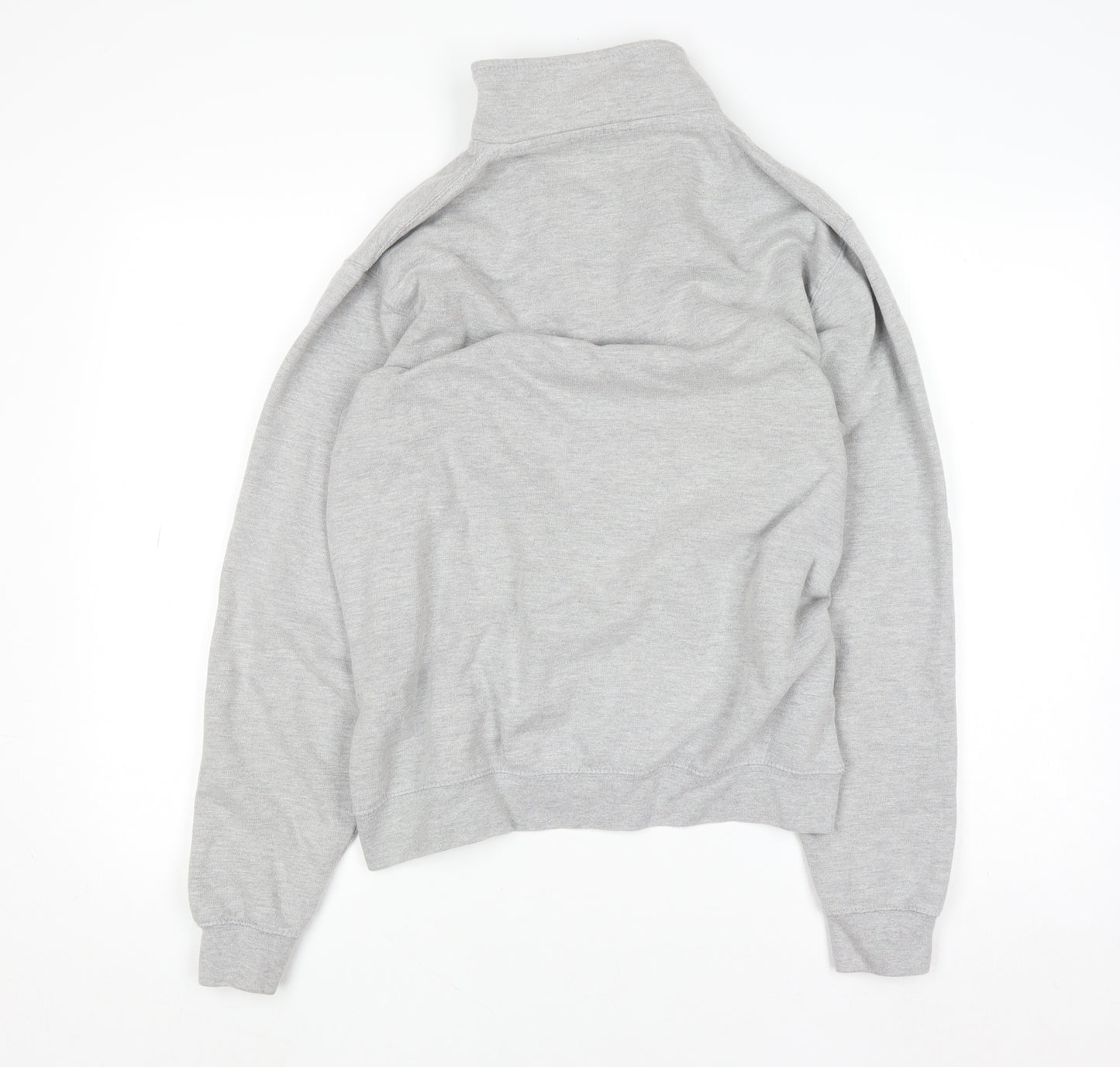MKI Miyuki Zoku Men's Grey 1/4 Zip Sweatshirt Size M