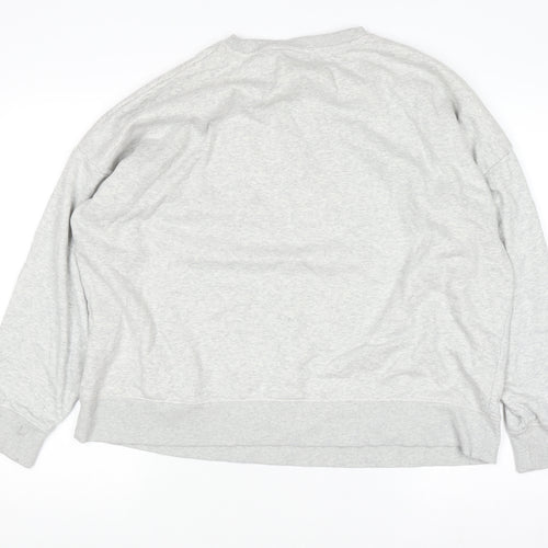 Marks and Spencer Womens Grey Spencer Bear Jumper Size 16 Pullover Sweatshirt