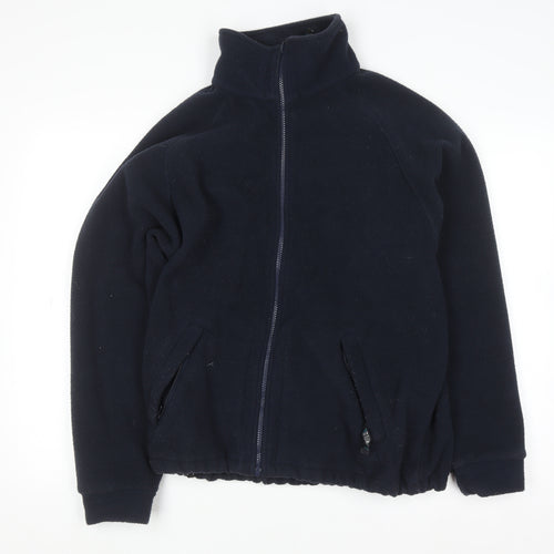 Regatta Men’s Blue Fleece Full Zip Sweatshirt Size S Outdoor Hiking