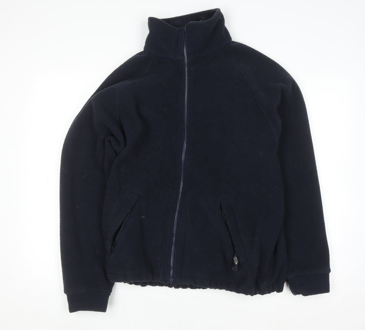Regatta Men’s Blue Fleece Full Zip Sweatshirt Size S Outdoor Hiking