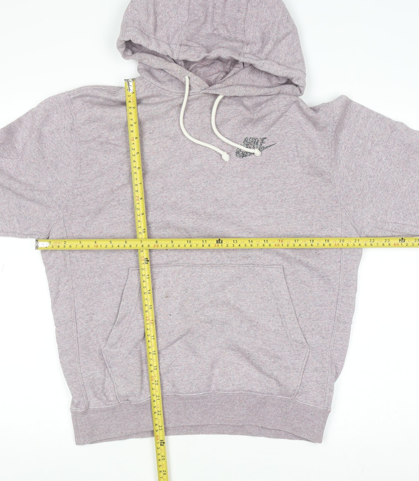 Nike Women’s Purple Pullover Hoodie Small Hooded Kangaroo Pocket Soft Cotton Blend