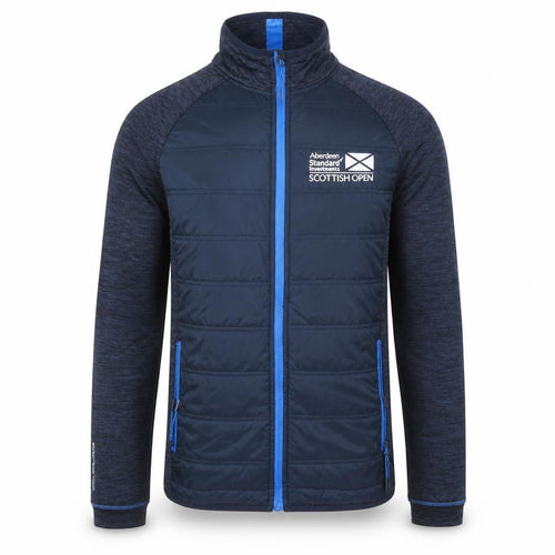 Fanatics European Tour Scottish Open Blue Full Zip Men's Sweatshirt Medium