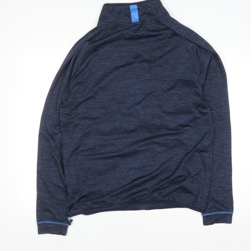 Fanatics European Tour Scottish Open Blue Full Zip Men's Sweatshirt Medium